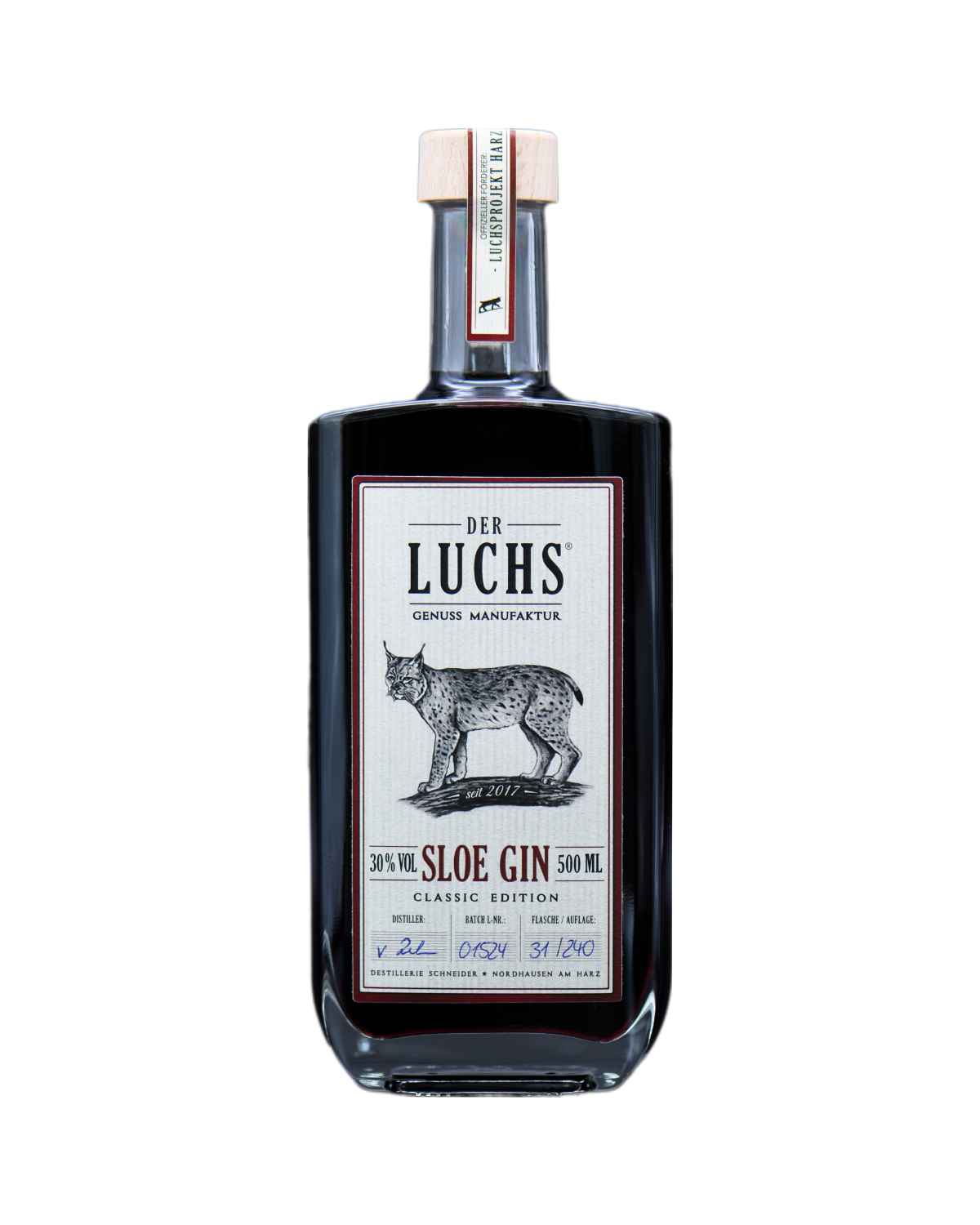 Der Luchs Sloe Gin Bild